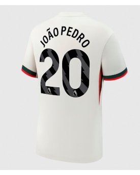 Chelsea Joao Pedro #20 Maglia Gara Trasferta Repliche 2025-26 Maniche Corte
